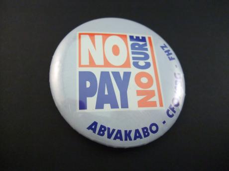 Abvakabo FNV vakbond No cure no pay